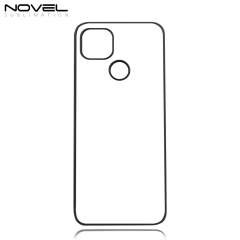 DIY Sublimation Blank 2D TPU Phone Case For Moto G9 Power With Metal Insert