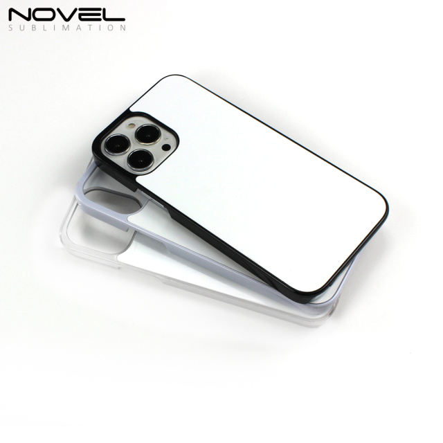 New Arrival Sublimation Blank 2D PC Hard Plastic Cell Phone Case for iPhone 13 Pro Max