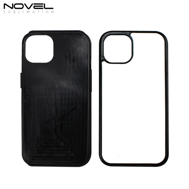 Strong Protection Sublimation Blank 2D 2IN1 Case Heavy Duty Phone Case for iPhone 13 Series