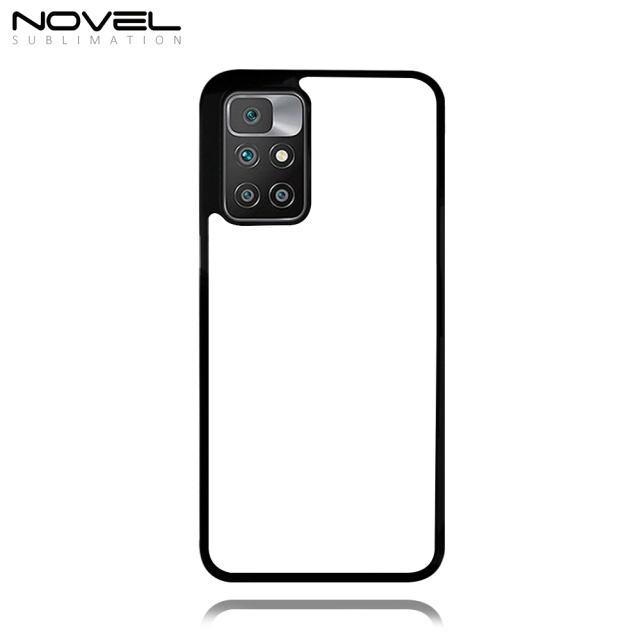 Customized Sublimation 2D TPU Phone Case For Redmi 10 With Metal Insert