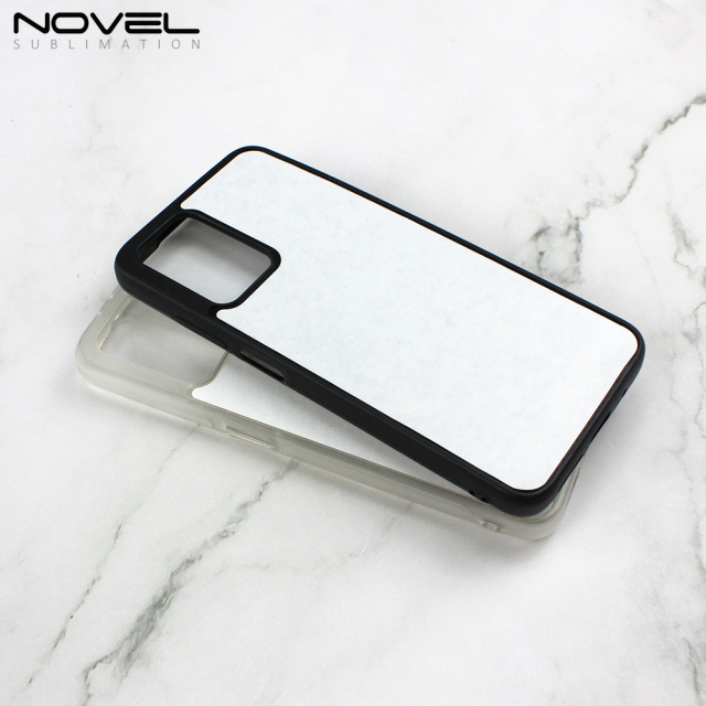 Customized Sublimation 2D TPU Phone Case For Redmi 10 With Metal Insert