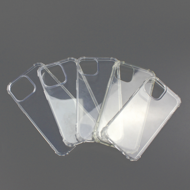 Four Corner Military Grade Anti-drop Transparent  UV Printing Phone Case For iPhone 13 Pro