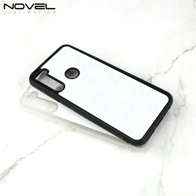 Sublimation 2D TPU Phone Case For Redmi Note 8T With Metal Insert for Heat Press Printing