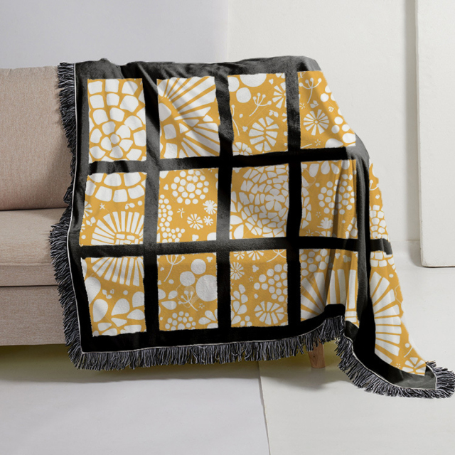 9 15 18 20 Grid Luxury Portable Flannel Sofa Travel Blankets Throws Blanket Airplane Fleece Blanket