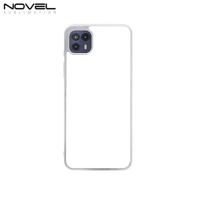Custom Sublimation Blank 2D TPU Phone Case For Motorola G50 5G  With Metal Insert