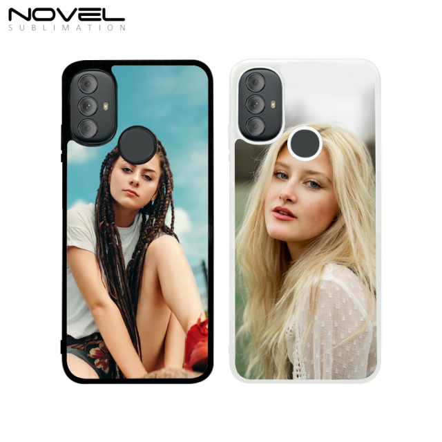 For Motorola G Power 2022 Sublimation 2D TPU Phone Case With Metal Insert For Heat Press Printing