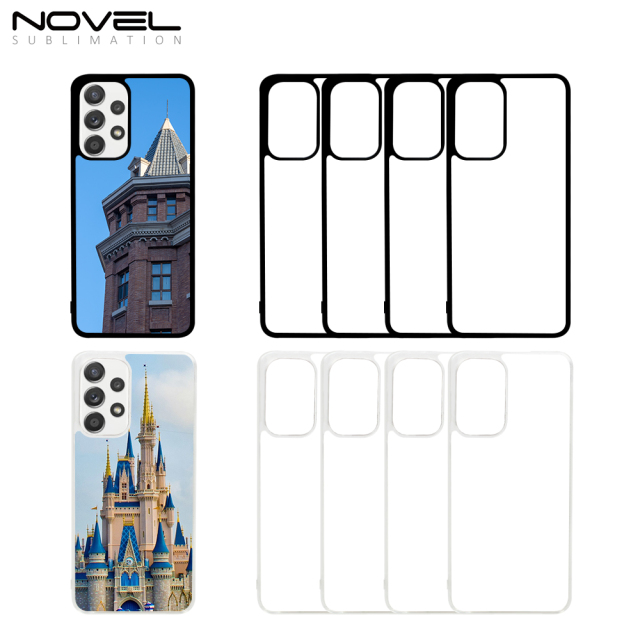 For Samsung Galaxy A33 5G Sublimation 2D TPU Phone Case With Aluminum Insert for Heat Press Printing