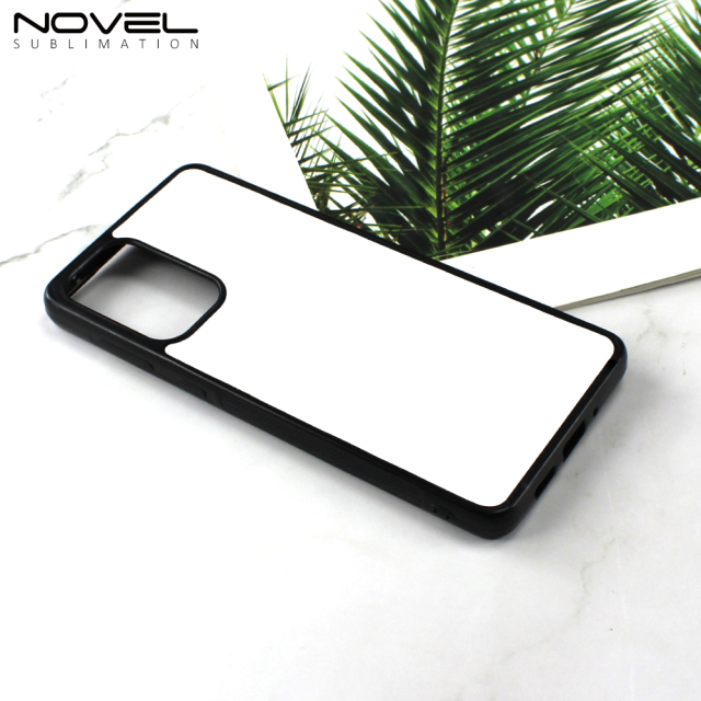 For Samsung Galaxy A73 5G Sublimation 2D TPU Phone Case Cover With Metal Insert