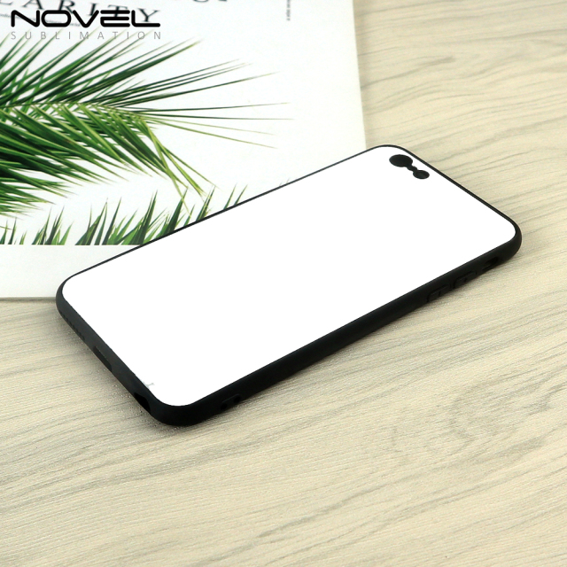 Tempered Glass Case For iPhone 6s Sublimation TPU Phone Case