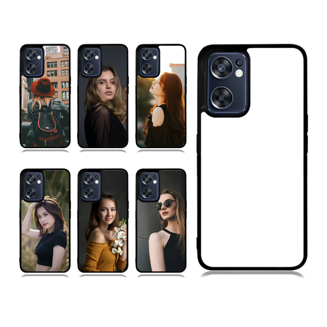 Sublimation 2D TPU Case Soft Rubber Sides for OPPO Reno7 SE 5G