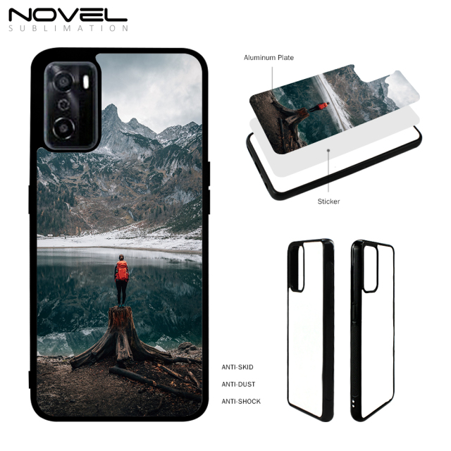 Sublimation 2D TPU Case for OPPO A55S 5G with Aluminum Sheet
