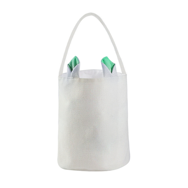 Sublimation Easter Bunny Ear Cotton Hemp Gift Bag