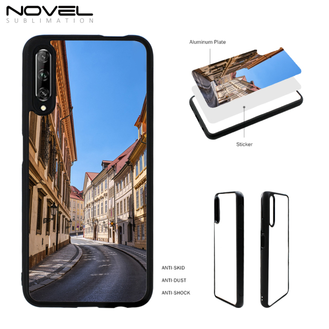 Sublimation Blank 2D TPU Phone Case With Metal Sheet For Heat Press Printing For Huawei Y9S/ Y9A/ Y8S
