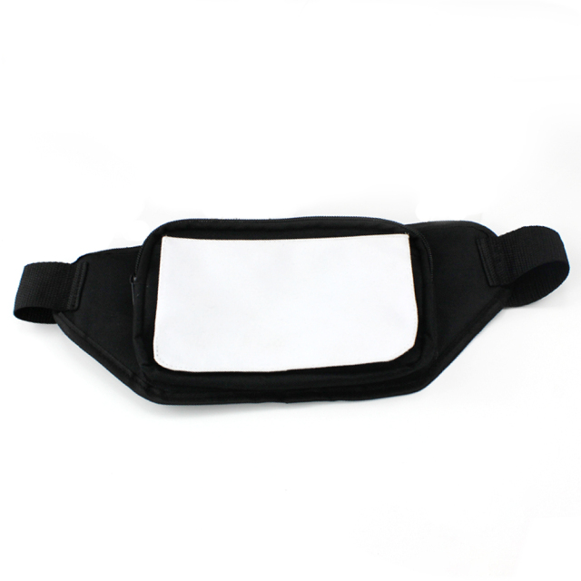 Fashion Sublimation Canvas Waist Bag Fanny Pack Belt Bag