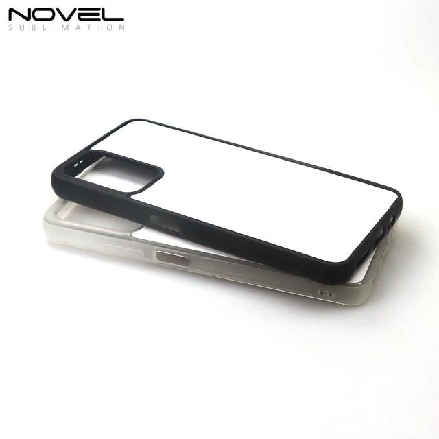 Sublimation 2D TPU Phone Case For Redmi Note 11 5G With Aluminum Sheet for Heat Press Printing