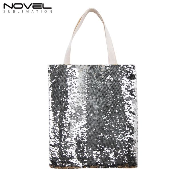 Sublimation Magic Sequin Shoulder Bag Fashion Glitter Handbag