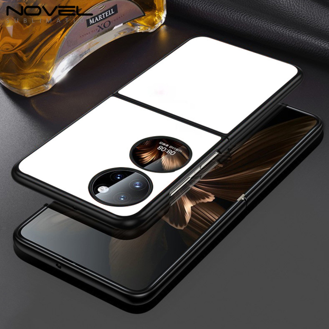 Sublimation 2D PC Hard Plastic Phone Case For Huawei P50 Pocket With Aluminum Sheet