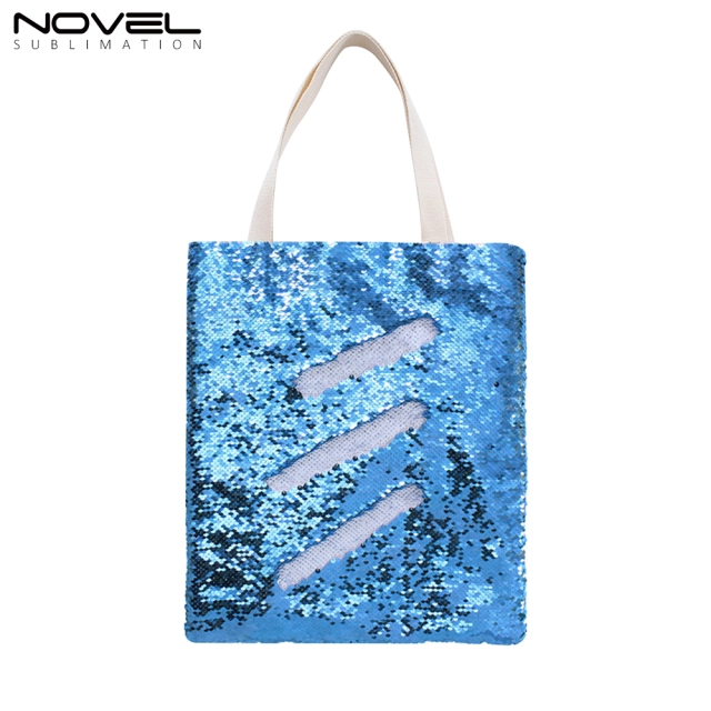 Sublimation Magic Sequin Shoulder Bag Fashion Glitter Handbag