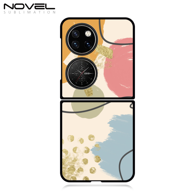 Sublimation 2D PC Hard Plastic Phone Case For Huawei P50 Pocket With Aluminum Sheet
