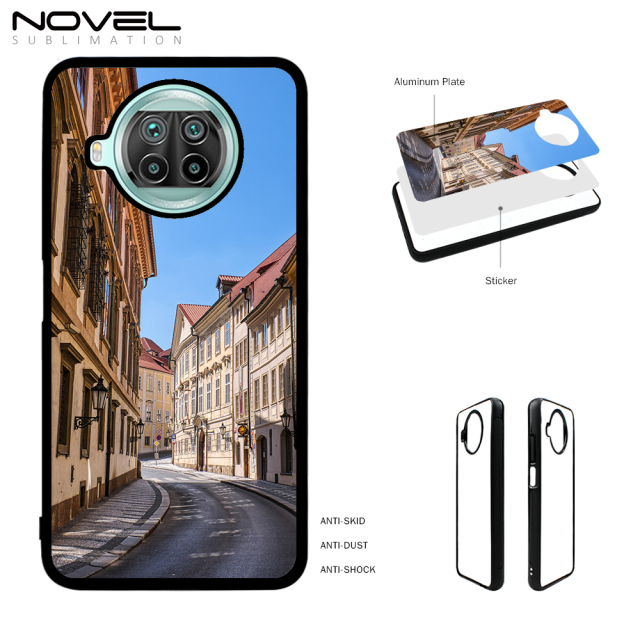 For Xiaomi MI 10T Lite 5G /Redmi Note 9 Pro(5G)/Mi 10i Sublimation Blank 2D TPU Phone Case With Aluminum Sheet