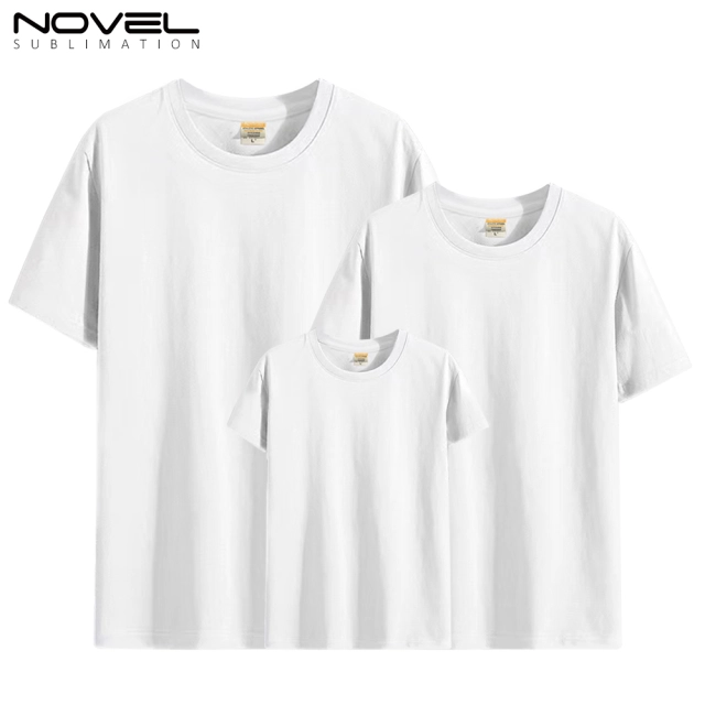 Sublimation Blank Milk Silk Polyester T-shirt for Women