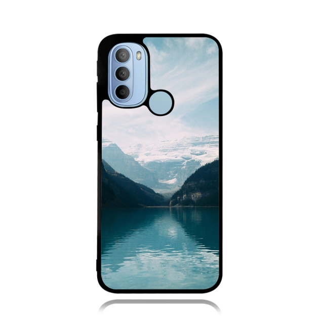 For Motorola Moto G31 Brazil Blank Sublimation Rubber 2D TPU Phone Case With Aluminum Sheet