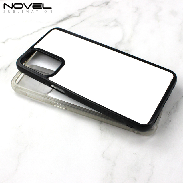 For Samsung Galaxy F23/M23/F52 5G Sublimation Blank 2D TPU Phone Case Cover With Aluminum Insert