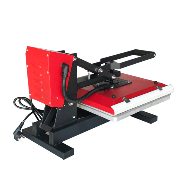 Digital Sublimation Flat Heat Press Machine Thermal Transfer Printing For T-shirt, Clothes, Metal Sheet DHP-386