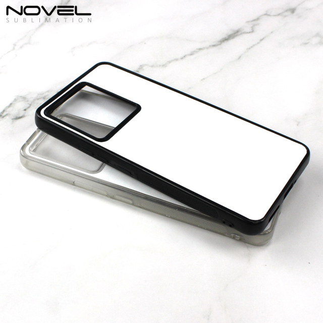For Vivo IQOO NEO6 5G Sublimation DIY 2D TPU Phone Case Soft Silicone Phone Shell With Aluminum Insert