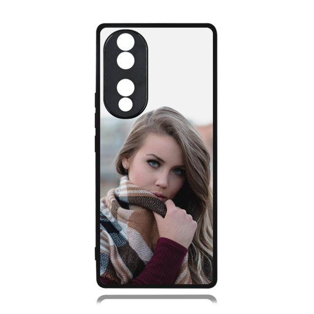 Smooth Sides!!! For Huawei Honor 70 2D TPU Phone Case DIY Phone Cover With Aluminum Insert For Sublimation Printing