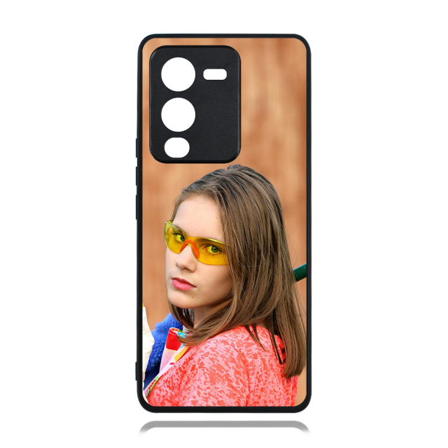 Smooth Sides!!! For Vivo S15 Pro Sublimation Blank 2D TPU Phone Case With Aluminum Sheet