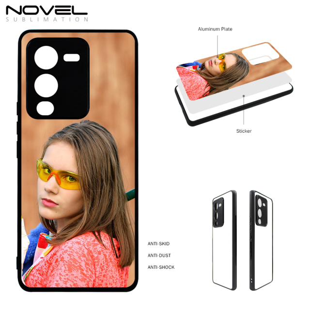 Smooth Sides!!! For Vivo S15 Pro Sublimation Blank 2D TPU Phone Case With Aluminum Sheet