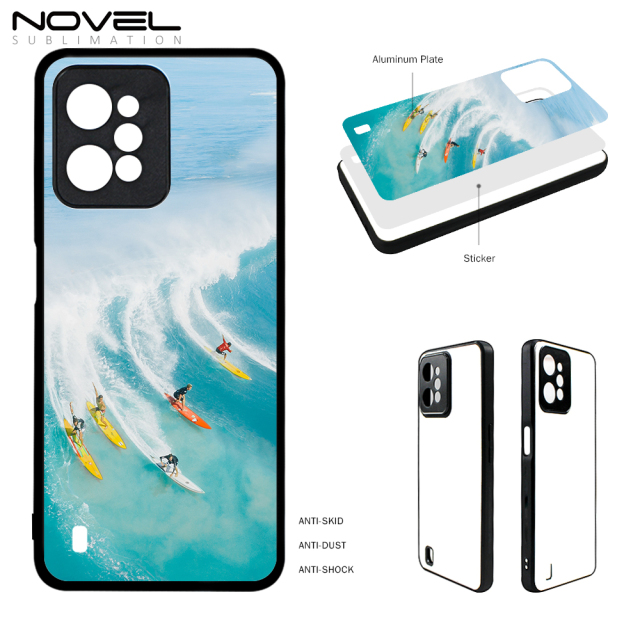 Smooth Sides!!! For OPPO Realme C31 C35 C25 C21 C20 Sublimation 2D TPU Phone Case Wtih Aluminum Sheet