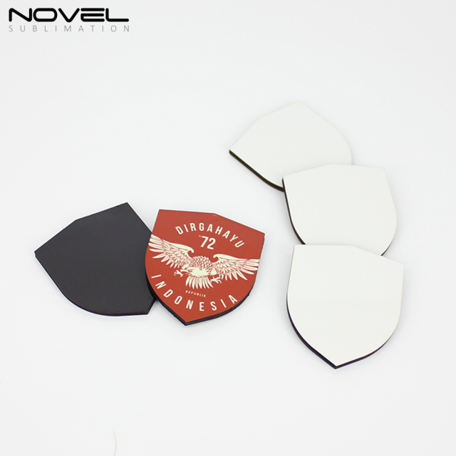 DIY Blank MDF Series Fridge Sticker For Sublimation Printing- Heart Round Square Rectangle