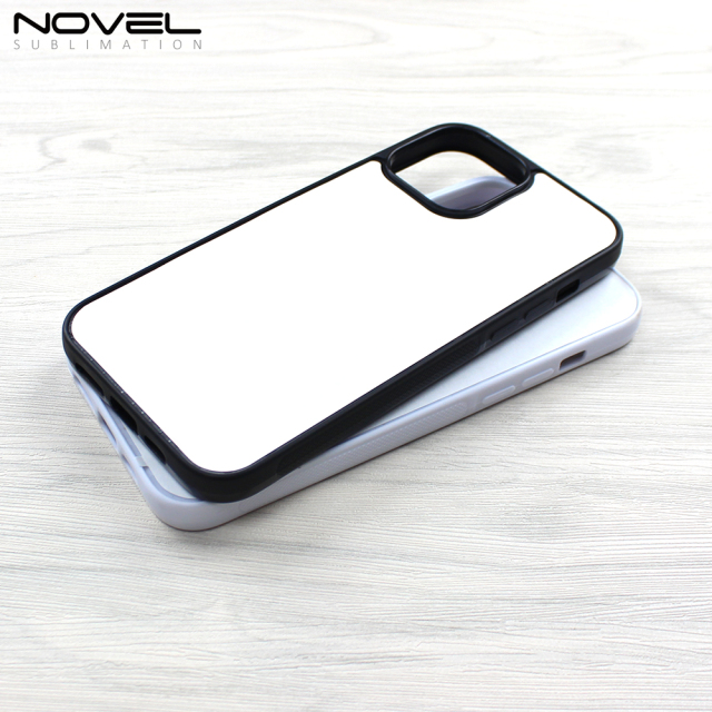 For iPhone 13 Pro Max Sublimation Blank 2D TPU Rubber Phone Case