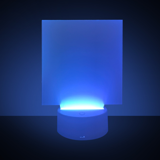 Sublimation Acrylic LED Night Light -Heart/ Round/ Square/ Rectangle