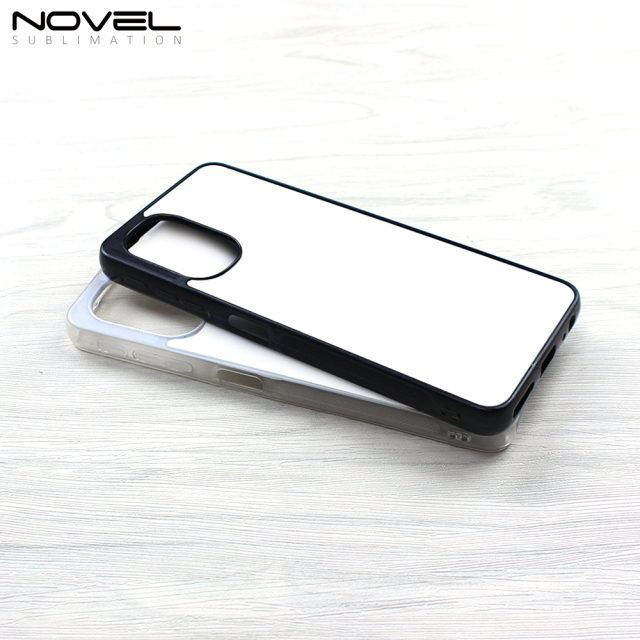 For Motorola Moto G52J 5G (Japan) Sublimation 2D TPU Phone Case With Metal Insert