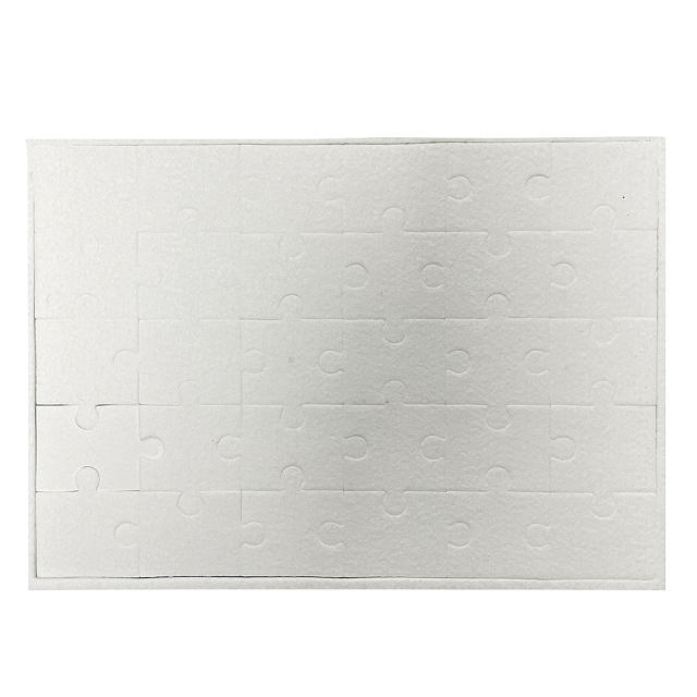 Sublimation Blank Felt Puzzle Jigsaw- Retangle/ Heart/ Square