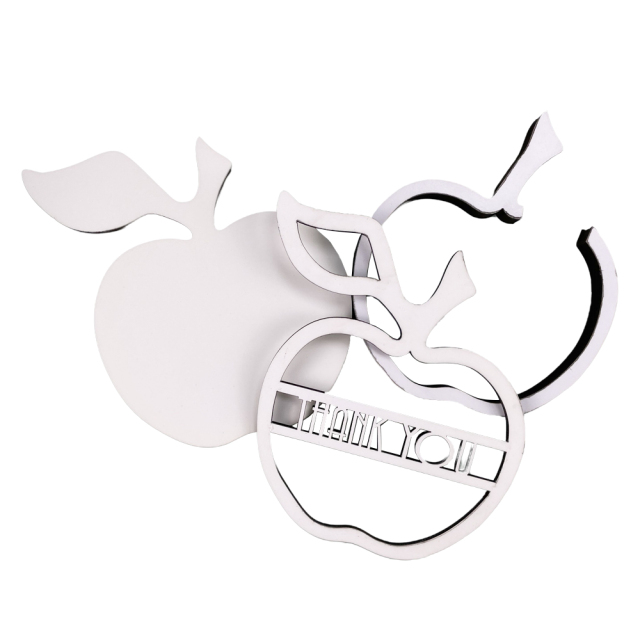 Sublimation MDF Box For Apple Christmas Eve Ornament