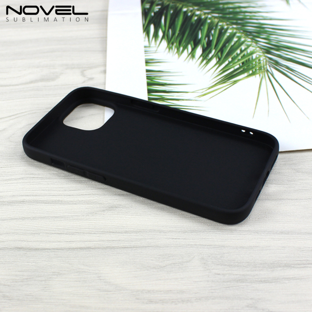For iPhone Series UV Printing Black Soft Rubber Phone Case iPhone 14 13 12 11 XS Max XR 8 7 6