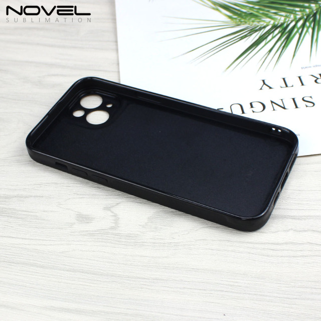 For iPhone 14 Max Blank 2D TPU Soft Rubber Phone Case For Sublimation Printing