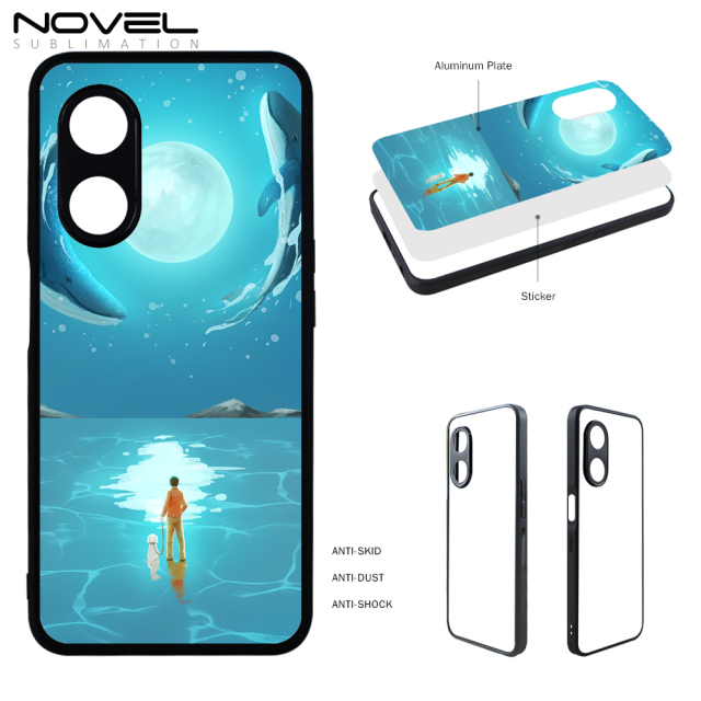 Smooth Sides!!! For Oppo A97 5G Customized 2D TPU Phone Case For Sublimation Printing