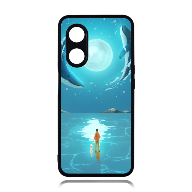 Smooth Sides!!! For Oppo A97 5G Customized 2D TPU Phone Case For Sublimation Printing