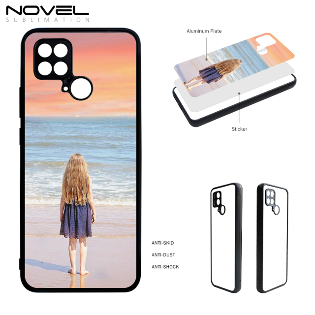 For Xiaomi Poco C40 Sublimation Blank Customized 2D TPU Phone Case