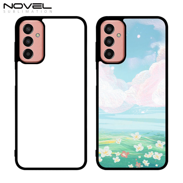 For Samsung Galaxy M33 5G Sublimation 2D TPU Phone Case Blank DIY Phone Cover With Aluminum Insert