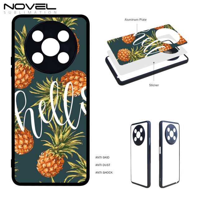 Smooth Sides!!! For Huawei Honor X9 5G / X30/ Honor X8/ Honor X7 / Honor 30 Plus 2D TPU Phone Case Sublimation Printing With Aluminum Insert Honor X Series