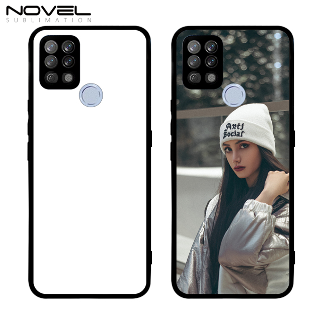 Smooth Sides!!! For Tecno Pova 2D TPU Phone Case With Aluminum Insert For Sublimation Printing