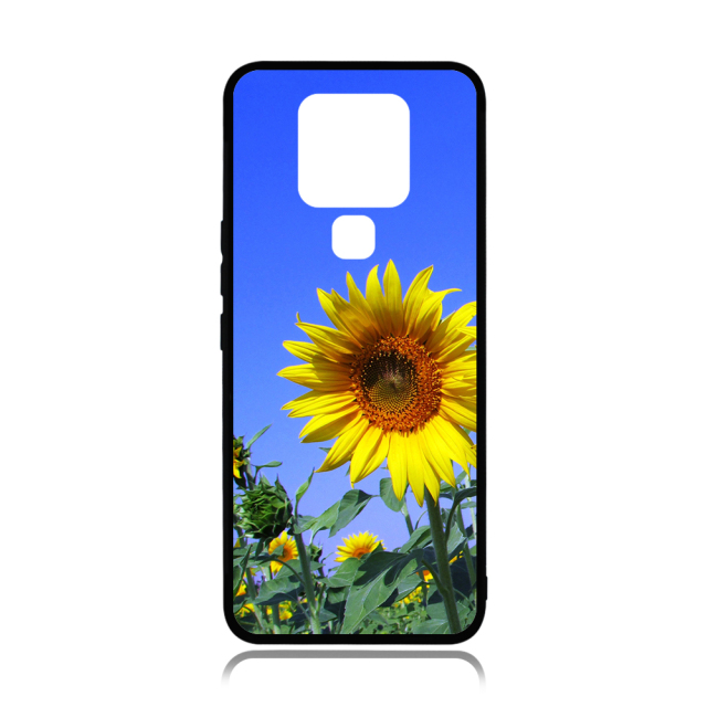 Smooth Sides!!! For Tecno Camon 16 Sublimation 2D TPU Phone Case With Aluminum Insert