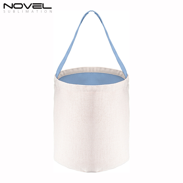 Halloween Candy Bags Sublimation Blank Cotton And Linen Colorful Gift BagShopping Bag Tote Bags Handbag