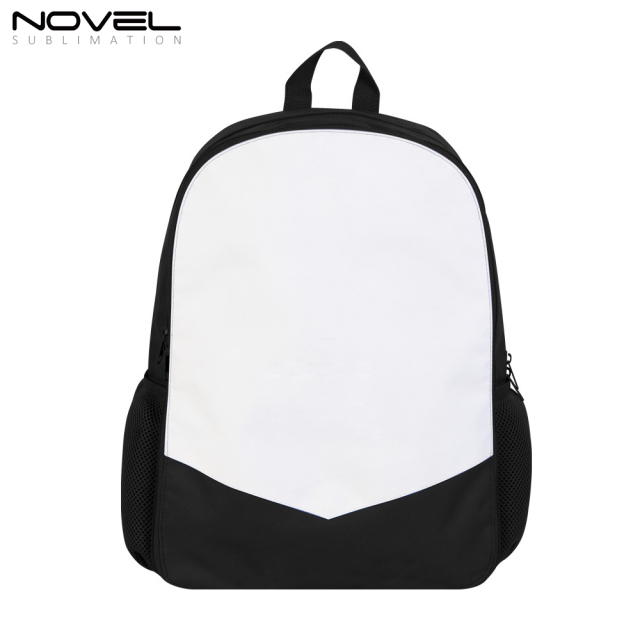 Sublimation Customized Backpack School Bag For Boys and Girls Blank Inverted Triangle Area For DIY Printing